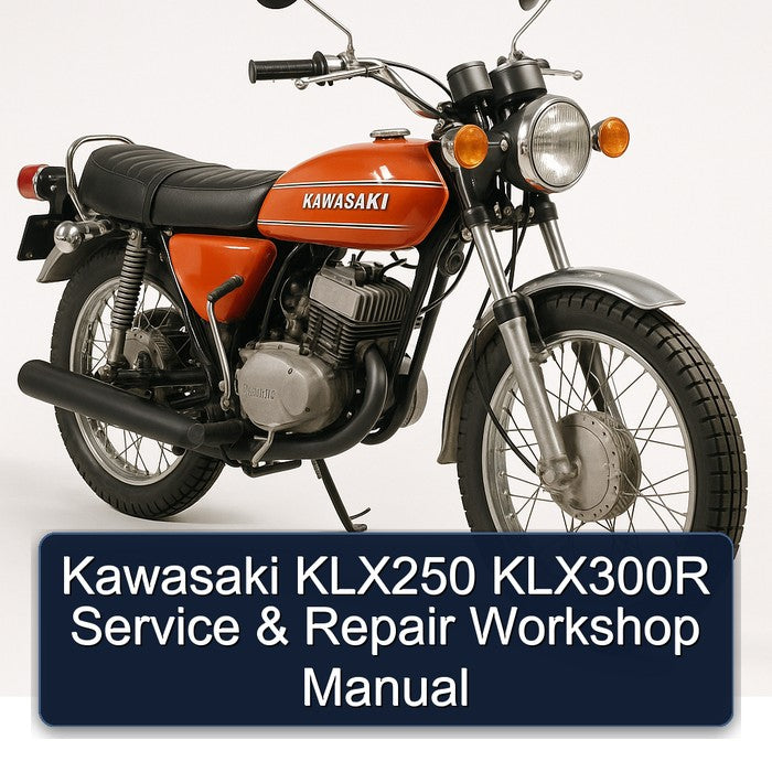 Kawasaki KLX250 KLX300R Service & Repair Workshop Manual