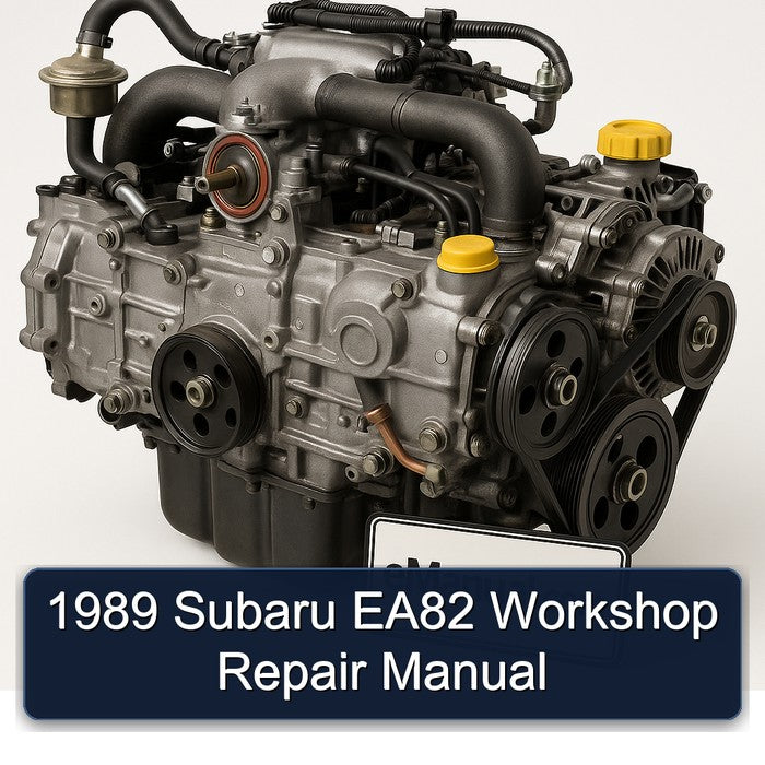 1989 Subaru EA82 Workshop Repair Manual