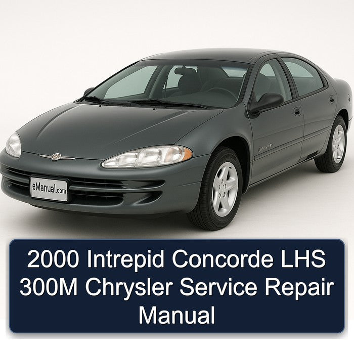 2000 Intrepid Concorde LHS 300M Chrysler Service Repair Manual