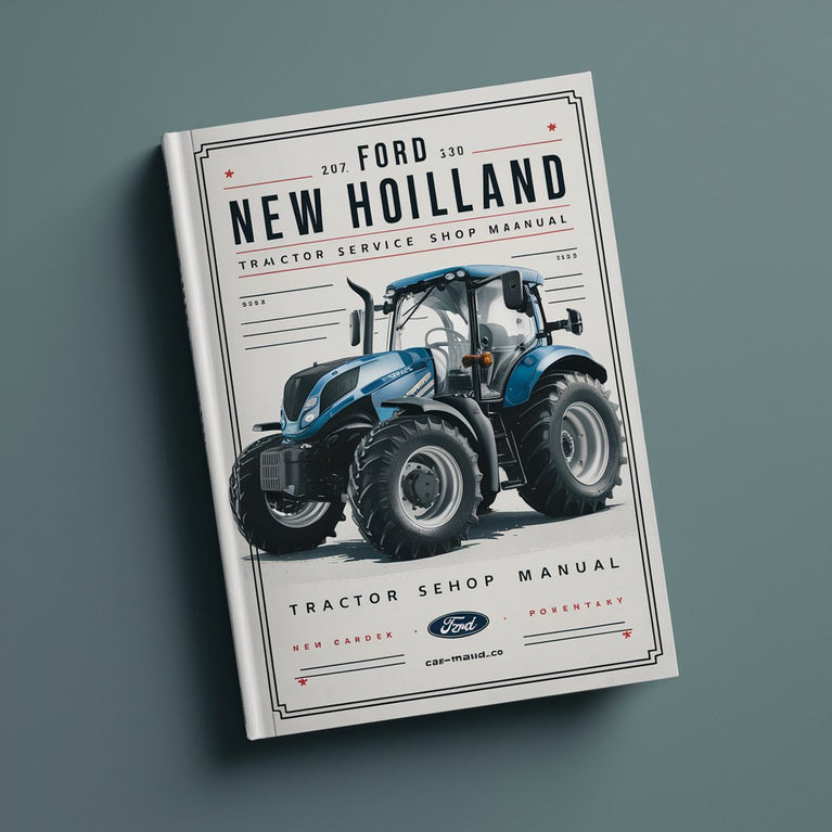 Ford New Holland Series 10-30 Tractor Service Shop Manual
