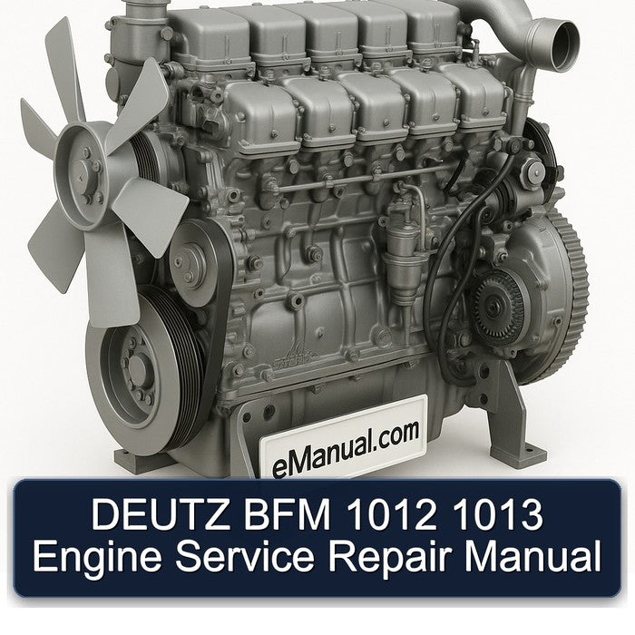 DEUTZ BFM 1012 1013 Engine Service Repair Manual