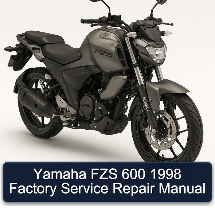 Yamaha FZS 600 1998 Factory Service Repair Manual