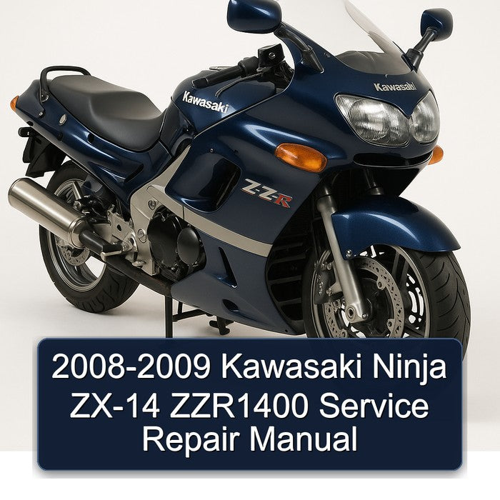 2008-2009 Kawasaki Ninja ZX-14 ZZR1400 Service Repair Manual