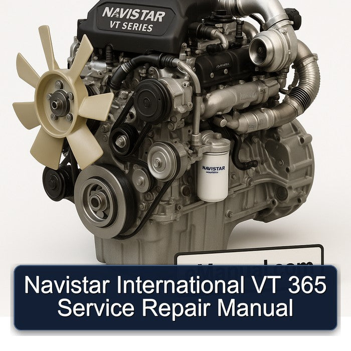 Navistar International VT 365 Service Repair Manual
