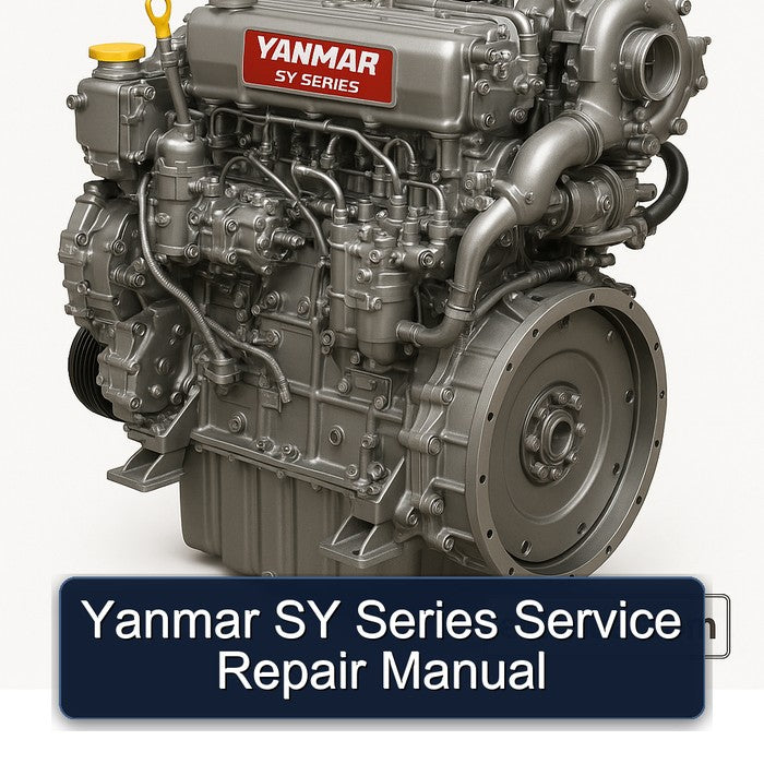 Yanmar SY Series Service Repair Manual