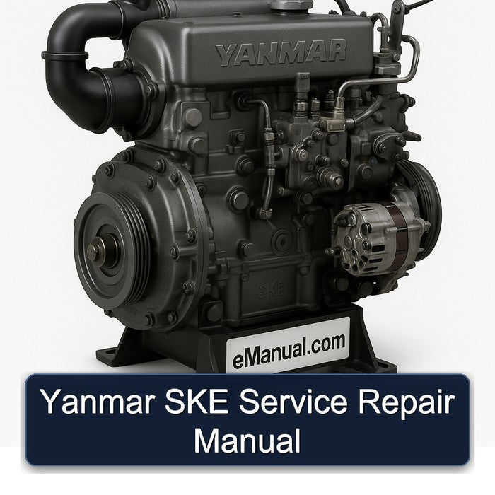 Yanmar SKE Service Repair Manual