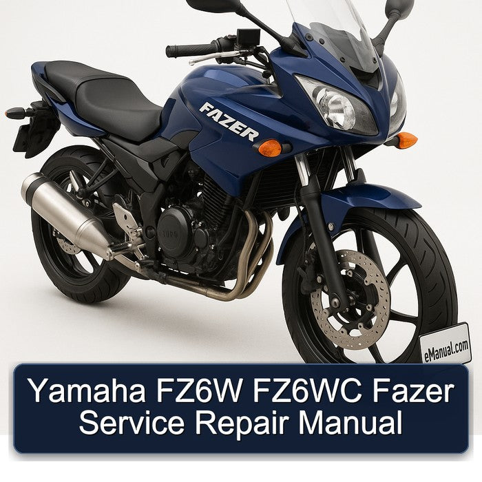 Yamaha FZ6W FZ6WC Fazer Service Repair Manual