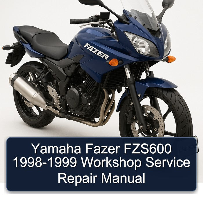 Yamaha Fazer FZS600 1998-1999 Workshop Service Repair Manual