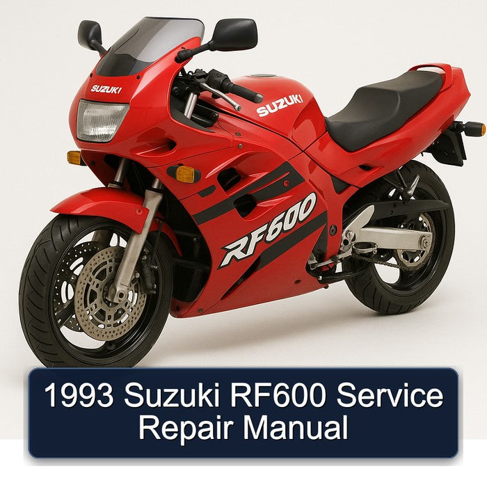 1993 Suzuki RF600 Service Repair Manual