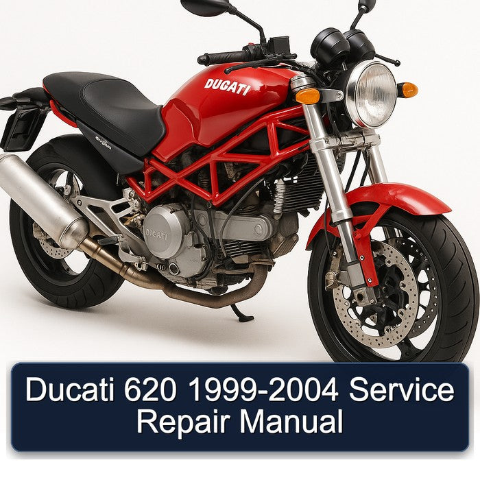 Ducati 620 1999-2004 Service Repair Manual
