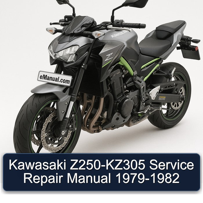Kawasaki Z250-KZ305 Service Repair Manual 1979-1982