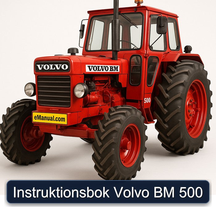 Instruktionsbok Volvo BM 500