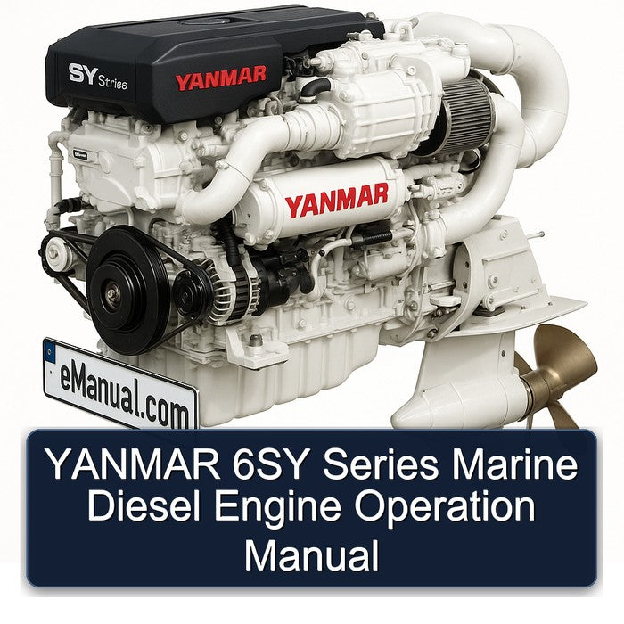 YANMAR 6SY Series Marine Diesel Engine Operation Manual