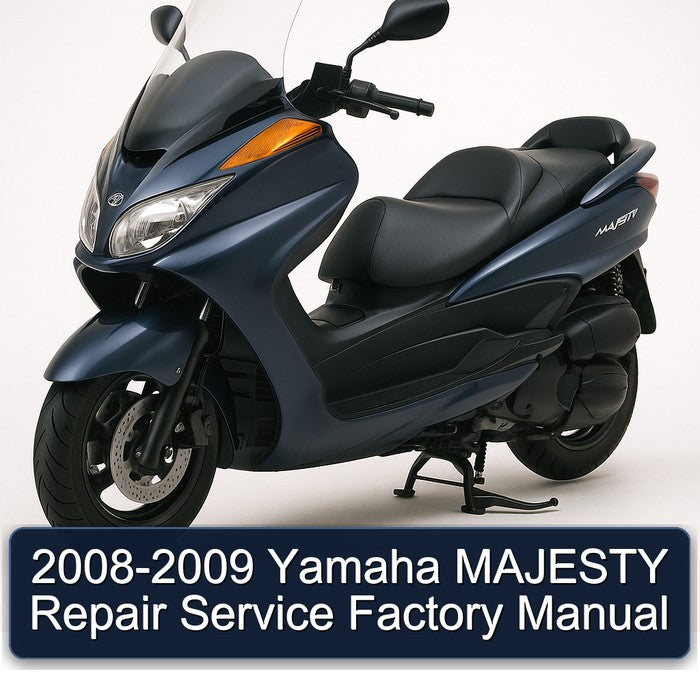 2008-2009 Yamaha MAJESTY Repair Service Factory Manual