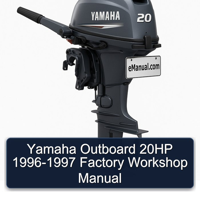 Yamaha Outboard 20HP 1996-1997 Factory Workshop Manual