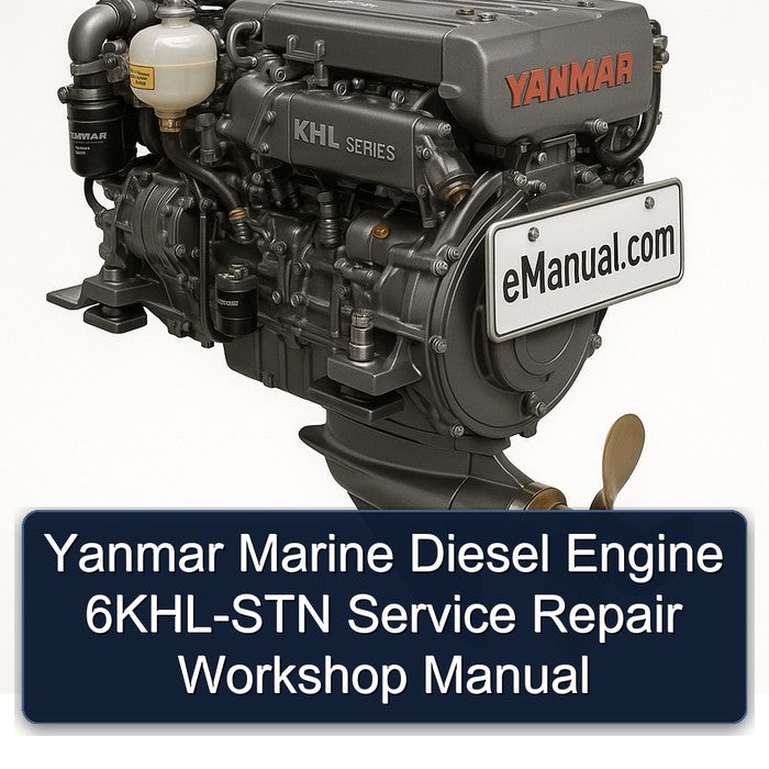 Yanmar Marine Diesel Engine 6KHL-STN Service Repair Workshop Manual