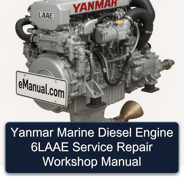 Yanmar Marine Diesel Engine 6LAAE Service Repair Workshop Manual
