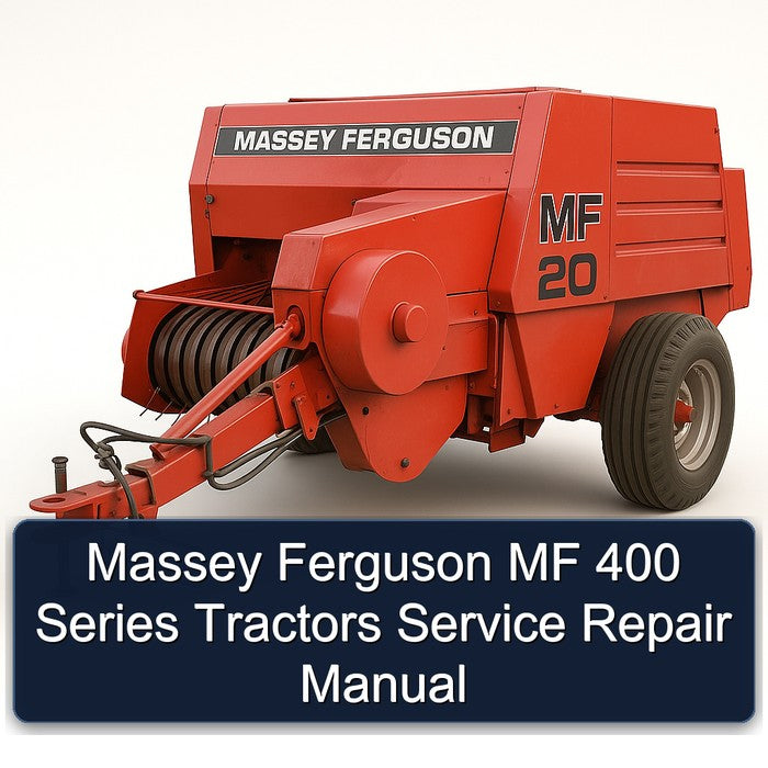 Massey Ferguson MF 400 Series Tractors Service Repair Manual