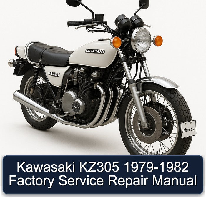 Kawasaki KZ305 1979-1982 Factory Service Repair Manual