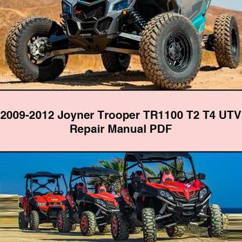 2009-2012 Joyner Trooper TR1100 T2 T4 UTV Repair Manual
