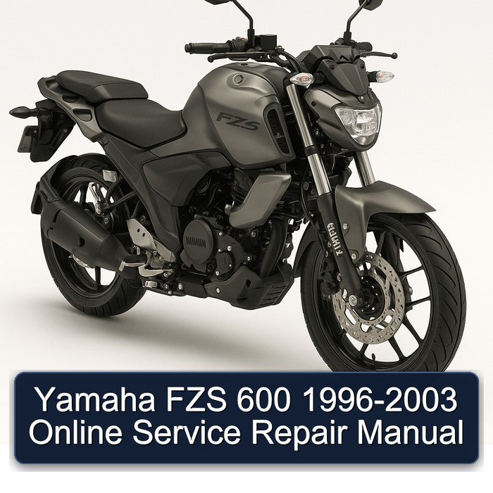 Yamaha FZS 600 1996-2003 Online Service Repair Manual