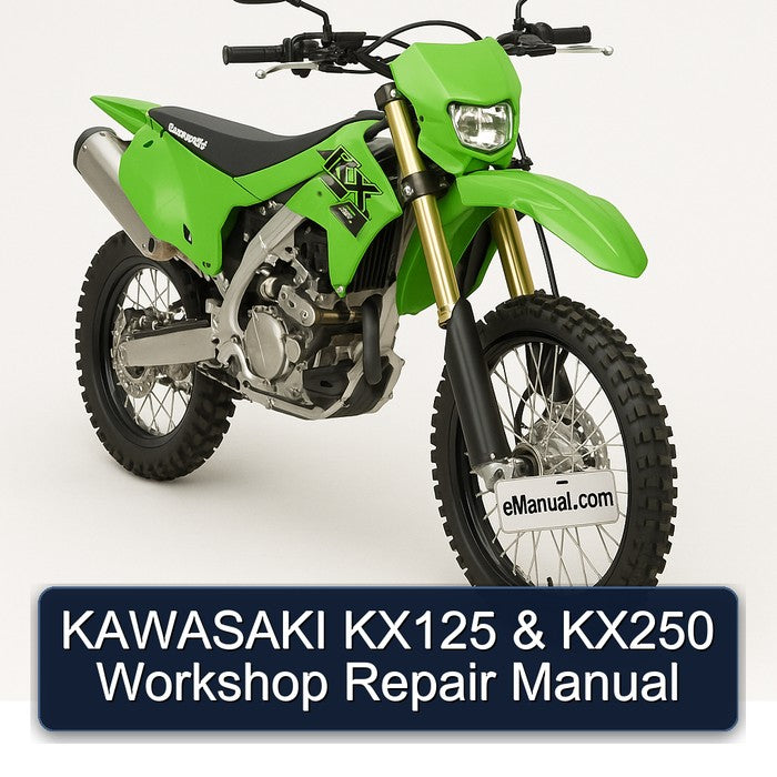KAWASAKI KX125 & KX250 Workshop Repair Manual
