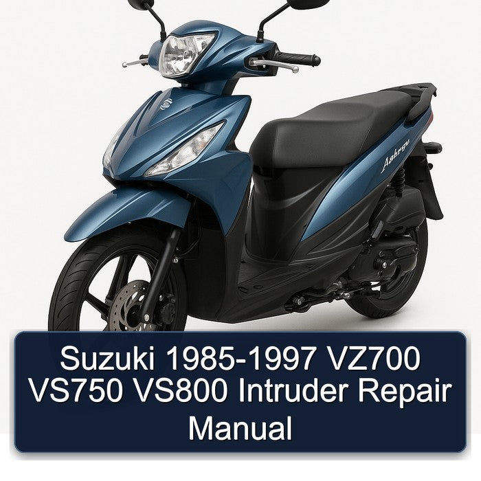 Suzuki 1985-1997 VZ700 VS750 VS800 Intruder Repair Manual