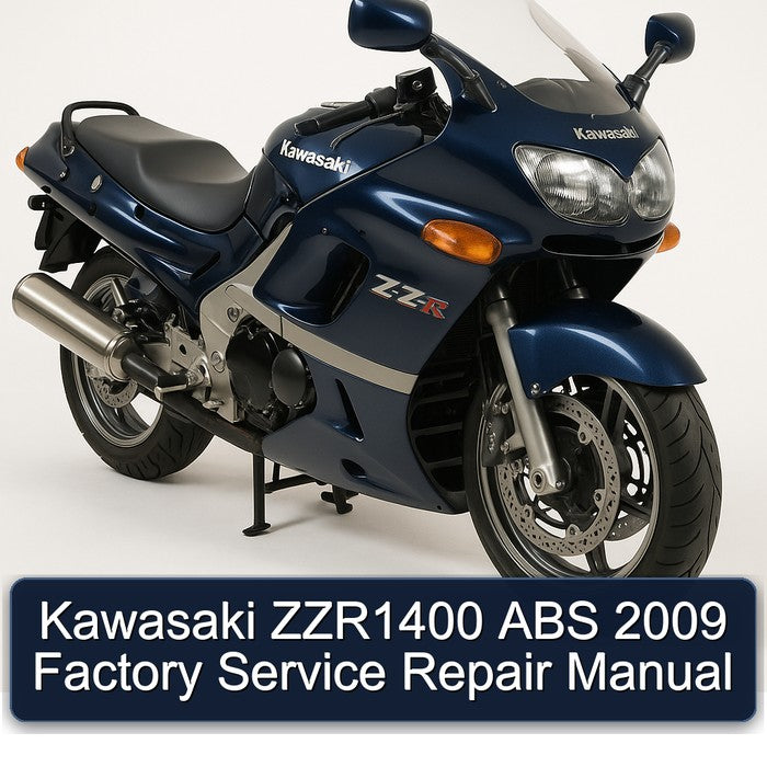 Kawasaki ZZR1400 ABS 2009 Factory Service Repair Manual