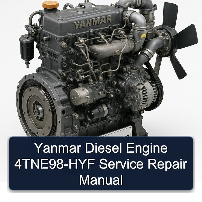 Yanmar Diesel Engine 4TNE98-HYF Service Repair Manual