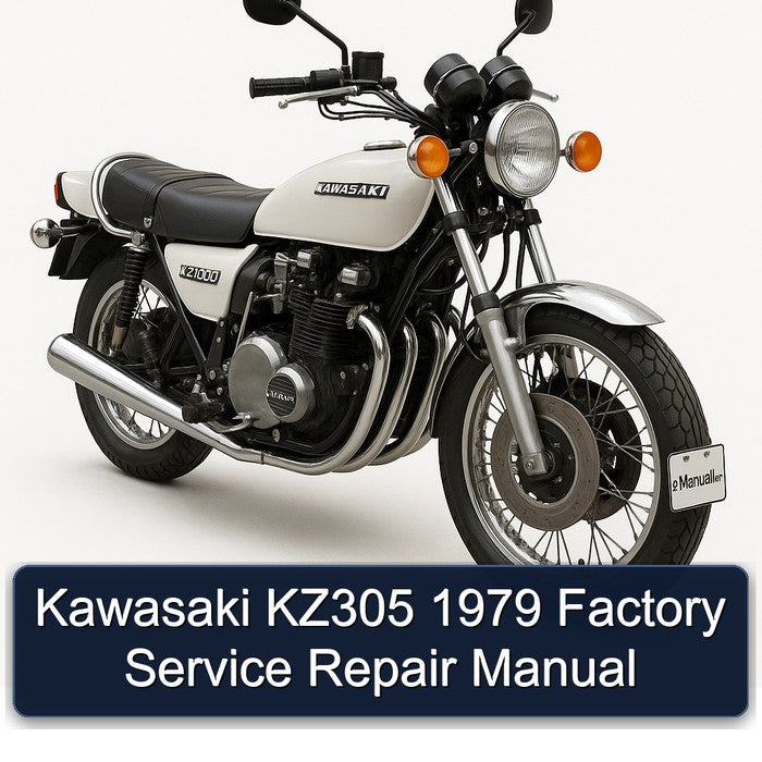 Kawasaki KZ305 1979 Factory Service Repair Manual