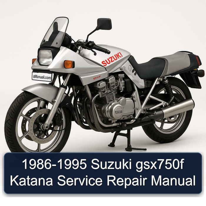 1986-1995 Suzuki gsx750f Katana Service Repair Manual