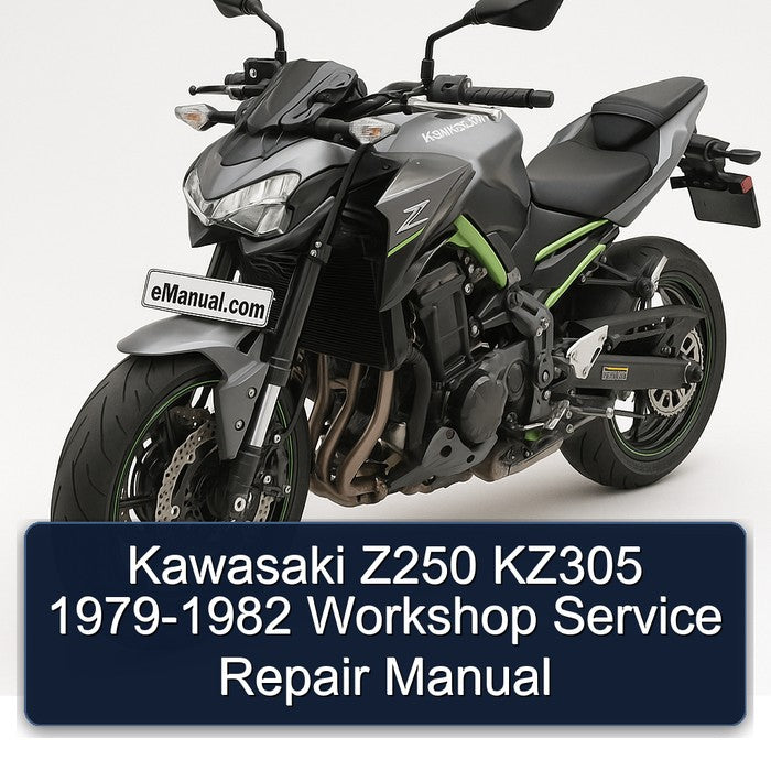 Kawasaki Z250 KZ305 1979-1982 Workshop Service Repair Manual