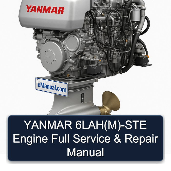 YANMAR 6LAH(M)-STE Engine Full Service & Repair Manual