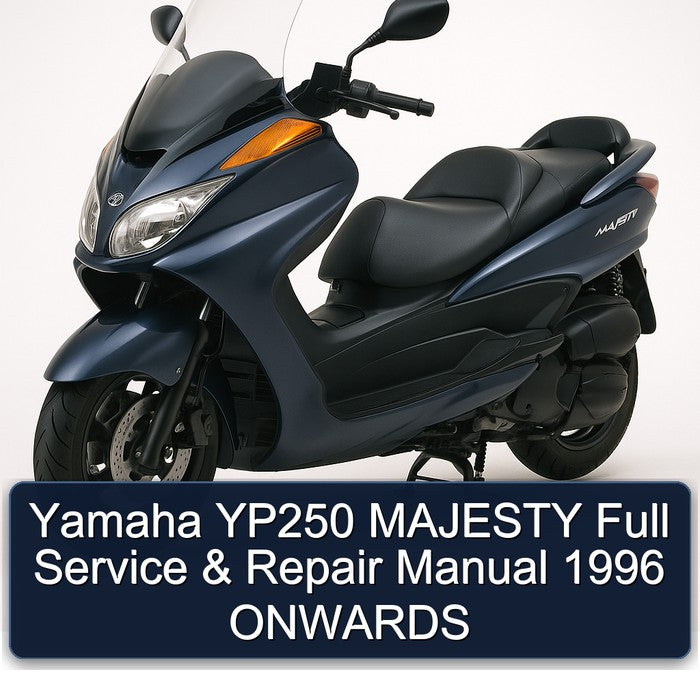 Yamaha YP250 MAJESTY Full Service & Repair Manual 1996 ONWARDS