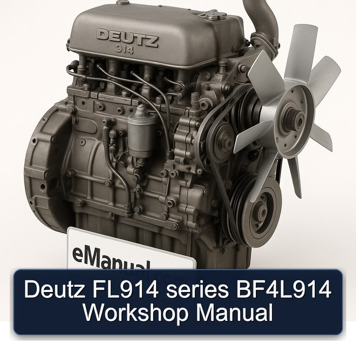 Deutz FL914 series BF4L914 Workshop Manual