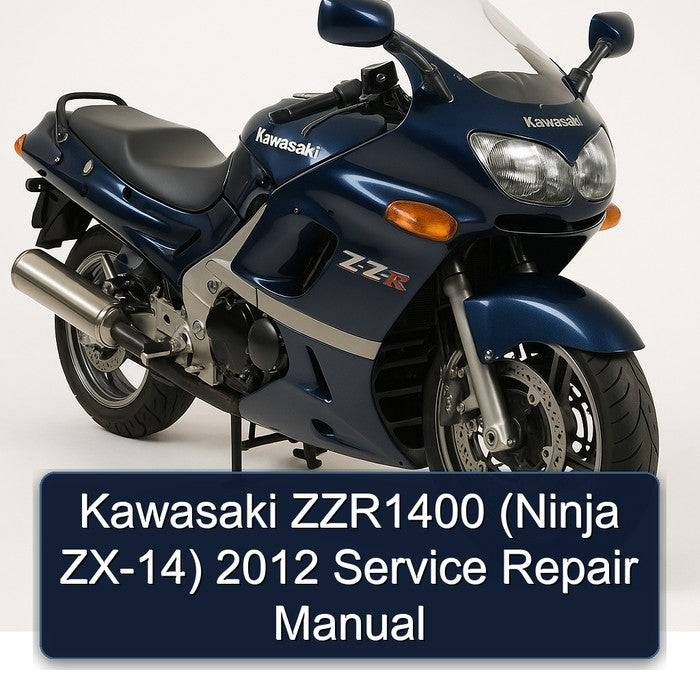 Kawasaki ZZR1400 (Ninja ZX-14) 2012 Service Repair Manual