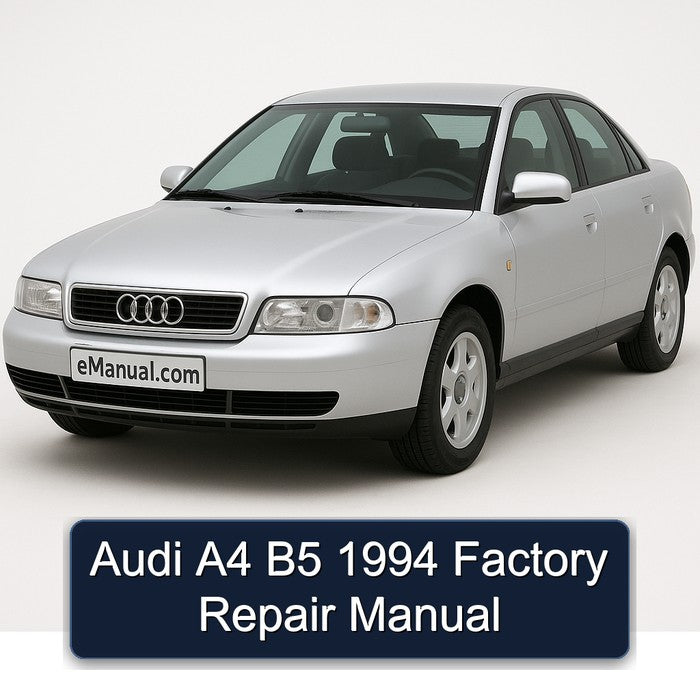 Audi A4 B5 1994 Factory Repair Manual