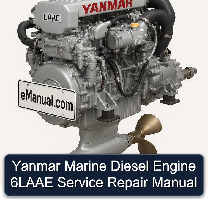Yanmar Marine Diesel Engine 6LAAE Service Repair Manual