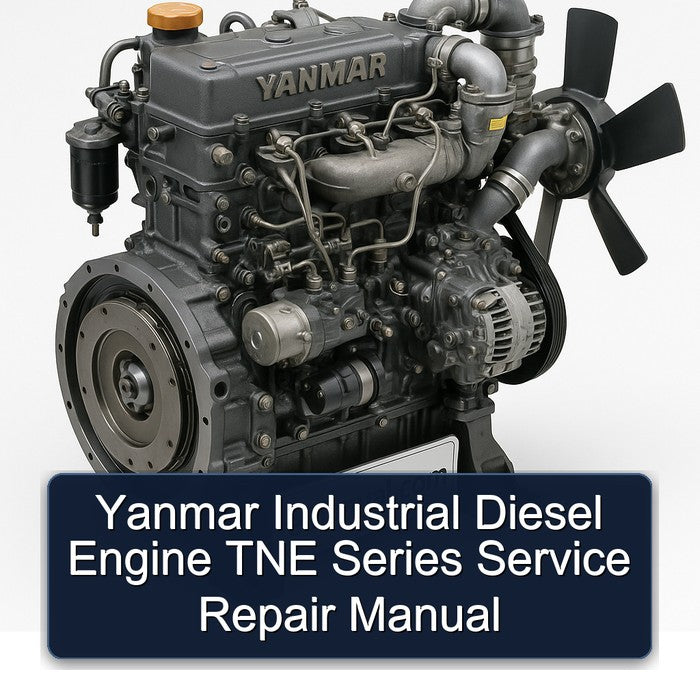 Yanmar Industrial Diesel Engine TNE Series (2TNE68 3TNE68 3TNE74 3TNE78A 3TNE82A 3TNE82 3TNE84 3TNE88 4TNE82 4TNE84 4TNE88 3TNE84T 4TNE84T) Service Repair Manual