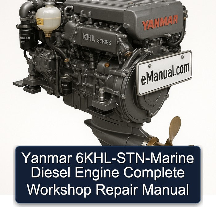 Yanmar 6KHL-STN-Marine Diesel Engine Complete Workshop Repair Manual