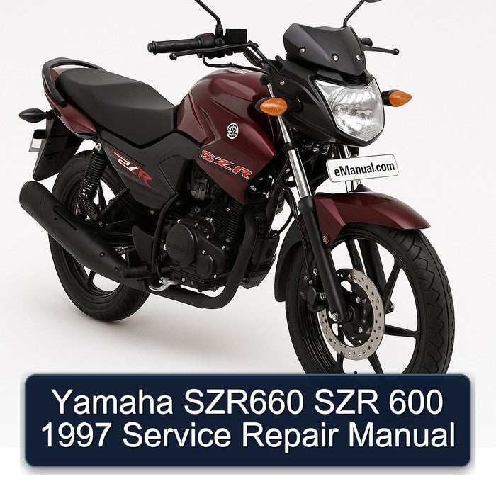 Yamaha SZR660 SZR 600 1997 Service Repair Manual
