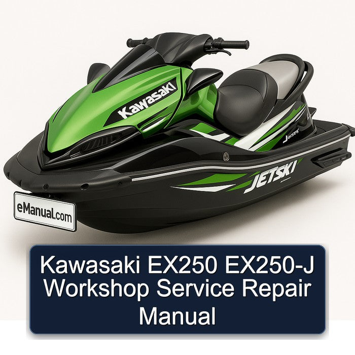 Kawasaki EX250 EX250-J Workshop Service Repair Manual