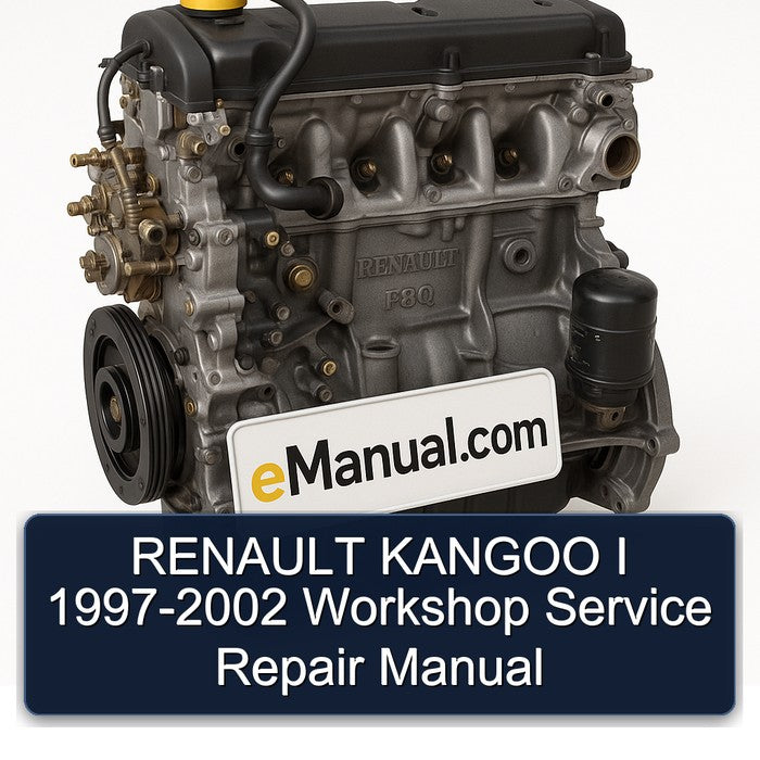 RENAULT KANGOO I 1997-2002 Workshop Service Repair Manual