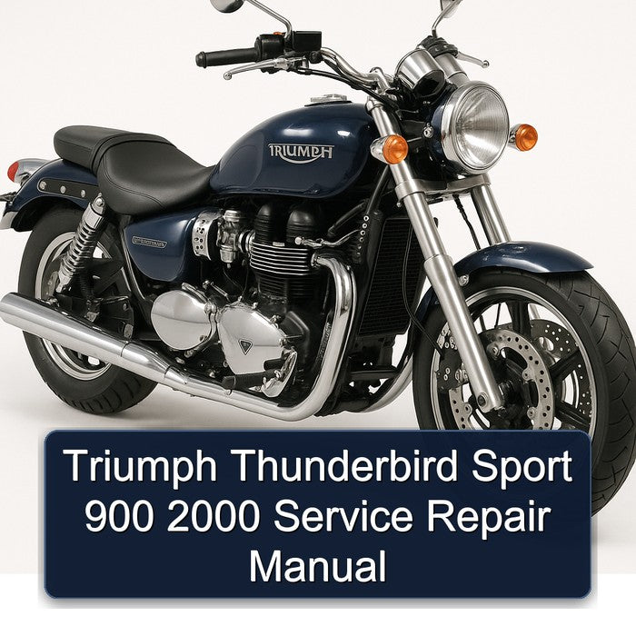 Triumph Thunderbird Sport 900 2000 Service Repair Manual