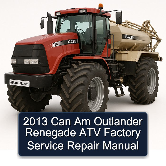 2013 Can Am Outlander Renegade ATV Factory Service Repair Manual