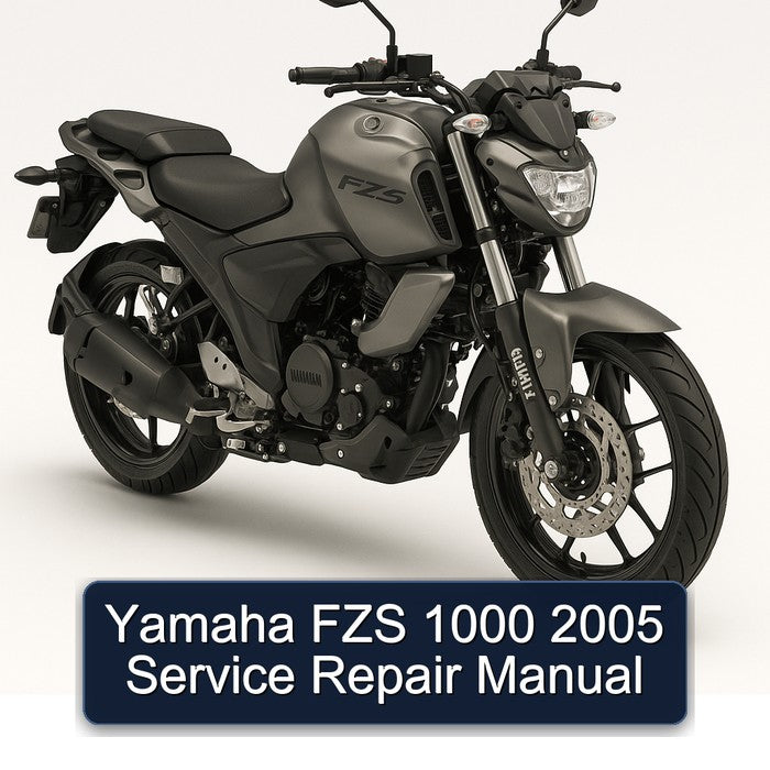 Yamaha FZS 1000 2005 Service Repair Manual