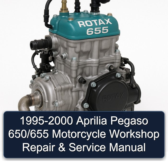 1995-2000 Aprilia Pegaso 650/655 Motorcycle Workshop Repair & Service Manual