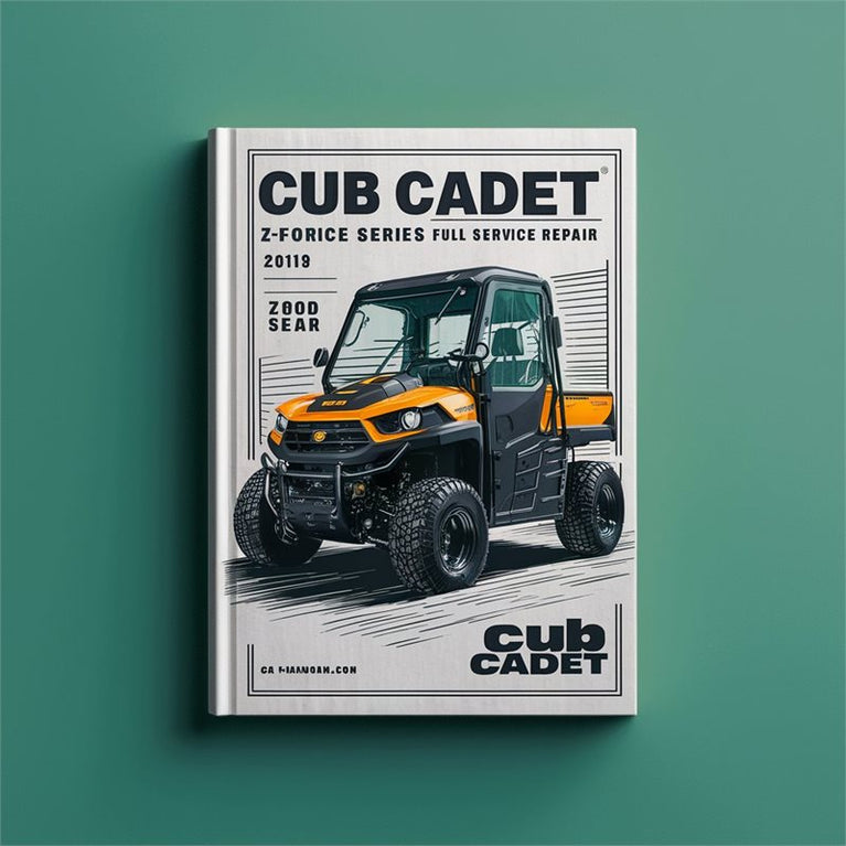 Cub Cadet Z-FORCE Series Service Repair Workshop Manual PDF