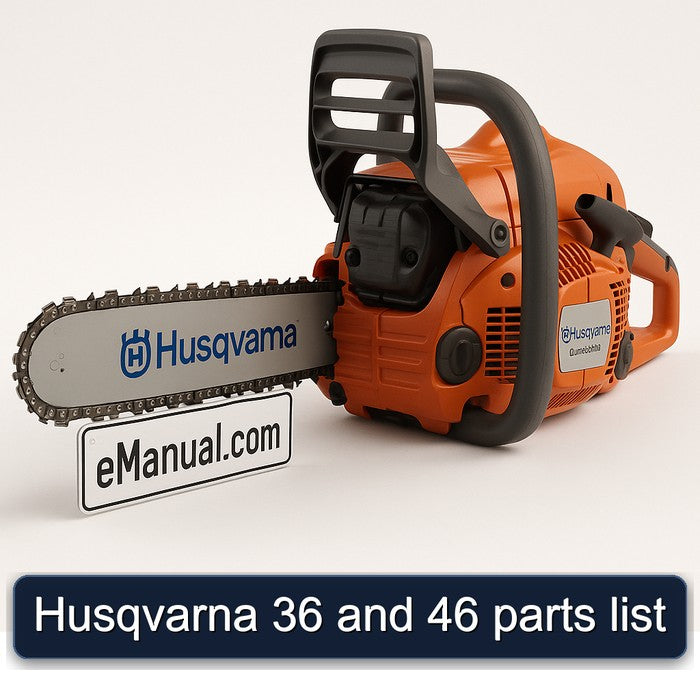 Husqvarna 36 and 46 parts list