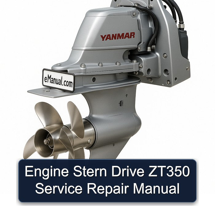 Engine Stern Drive ZT350 Service Repair Manual